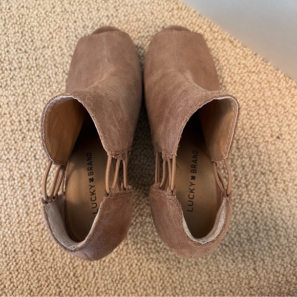 Lucky Brand open toe booties - Picture 4 of 5